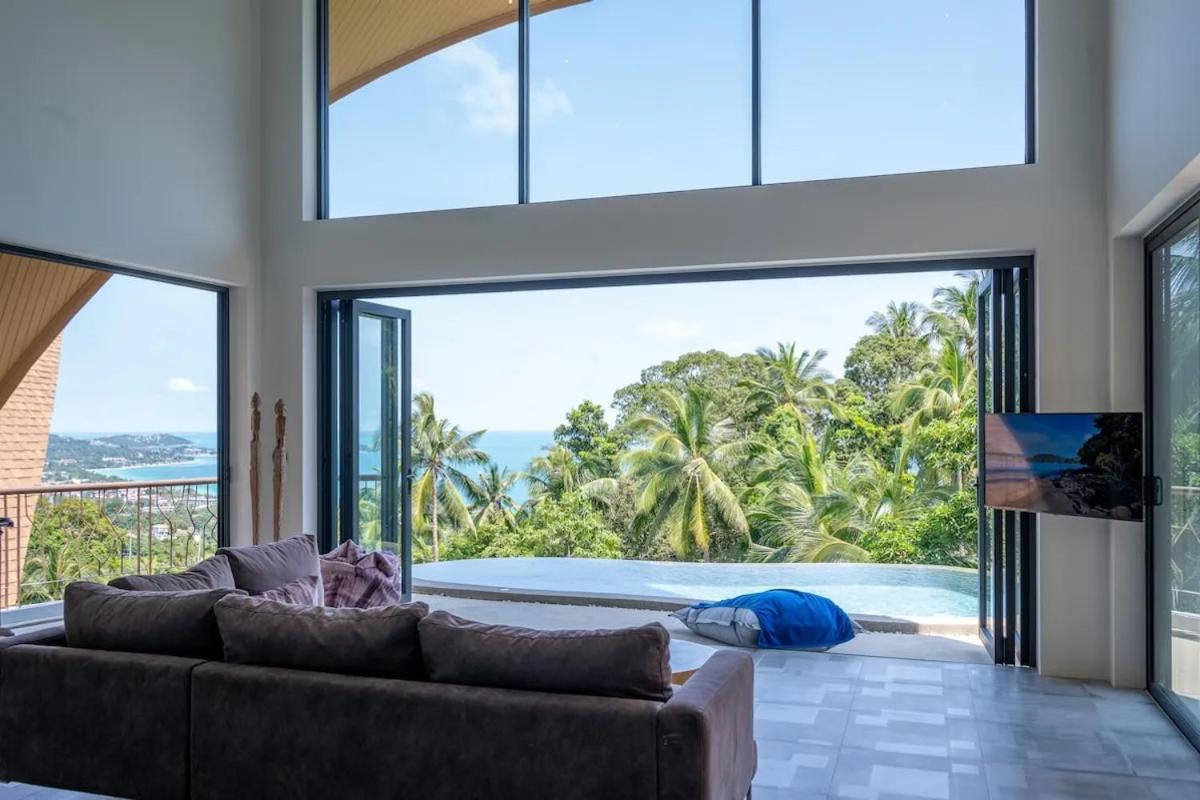 Villa Lola 2Br - Private Infinity Pool & Sea View Chaweng  Eksteriør bilde