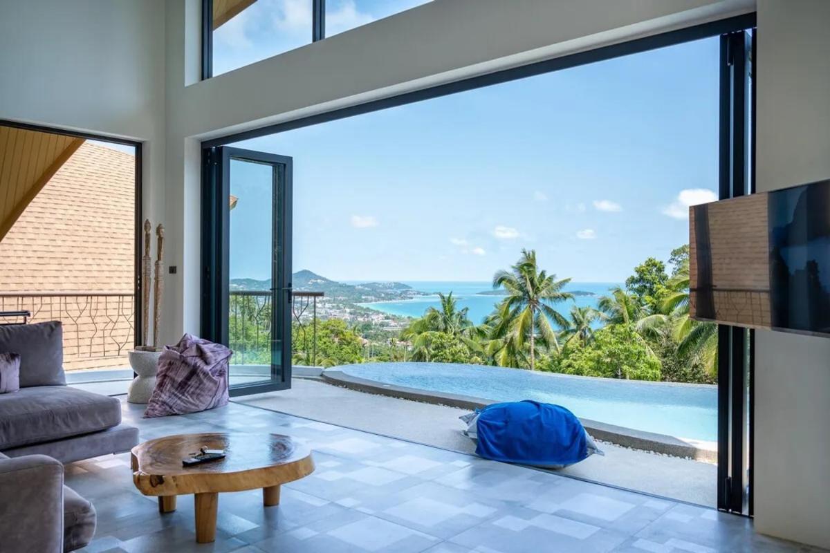 Villa Lola 2Br - Private Infinity Pool & Sea View Chaweng  Eksteriør bilde